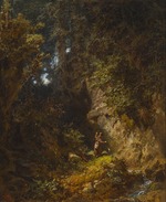 Spitzweg, Carl - Angelnder Mönch