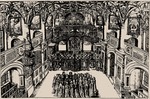 Unbekannter Künstler - Hofkantorei Dresden. Aus: Geistreiches Gesangbuch von Christoph Bernhard