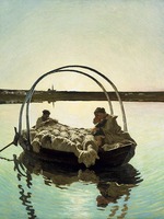 Segantini, Giovanni - Ave Maria a trasbordo (Ave Maria bei der Überfahrt)