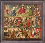 Meister von Antwerpen - Das Weltgericht, die Sieben Werke der Barmherzigkeit und die Sieben Todsünden