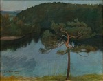 Halonen, Pekka - Kiefer am Ufer