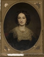 Ricard, Louis-Gustave - Porträt von Gräfin Katarzyna Potocka (1825-1907), geb. Branicka
