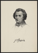 Unbekannter Künstler - Porträt von Frédéric Chopin (1810-1849)