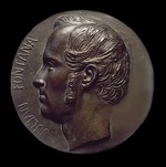 Oleszczynski, Wladyslaw - Julian Fontana (1810-1869), Bronzemedaille