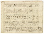 Chopin, Frédéric - Autograph der Polonaise As-Dur op. 53 für Klavier