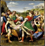 Raffael (Raffaello Sanzio da Urbino) - Die Grablegung Christi (Pala Baglioni)
