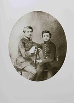 Unbekannter Fotograf - Pjotr Iljitsch Tschaikowski (links) und Wladimir Gerard (1839-1903). 29. Mai 1859, Petersburg
