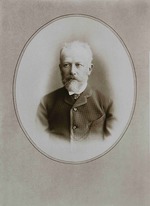 Unbekannter Fotograf - Pjotr Iljitsch Tschaikowski (1840-1893) in Tiflis