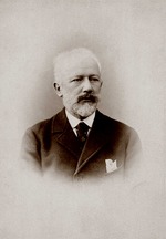 Unbekannter Fotograf - Pjotr Iljitsch Tschaikowski (1840-1893)