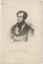 Brandt, Cäcilie - Porträt von Komponist Richard Wagner (1813-1883)