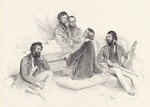 Kriehuber, Josef - Eine Matinee bei Liszt. (Komponist Hector Berlioz, der Komponist Karl Czerny und der Geiger Heinrich Wilhelm Ernst)