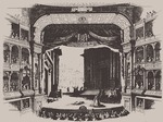 Unbekannter Künstler - Die Premiere der Oper Rienzi von Richard Wagner im Dresdner Hoftheater am 20. Oktober 1842