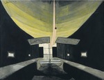 Spilliaert, Léon - Das Luftschiff im Hangar