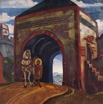 Roerich, Nicholas - Heiliger Mercurius von Smolensk