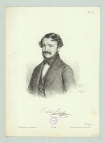 Barabás, Miklós - Porträt von Pianist und Komponist Ferenc Erkel (1810-1893)