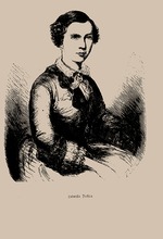 Kanitz, F. - Porträt von Ludmilla Biehler (1834-1890)