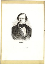 Unbekannter Künstler - Porträt von Bernhard Molique (1802-1869)