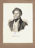 Kneisel, August - Porträt von Joseph Lanner (1801-1843)