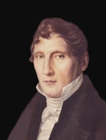 Unbekannter Künstler - Porträt von Violinist und Komponist Louis Spohr (1784-1859)