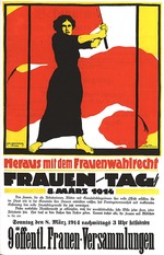 Stadler, Karl Maria - Heraus mit dem Frauenwahlrecht! Frauentag, 8. März 1914
