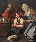 Zurbarán, Francisco, de - Die Kindheit der Jungfrau Maria