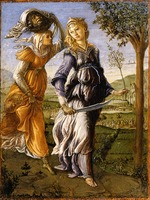 Botticelli, Sandro - Die Rückkehr Judiths und ihrer Dienerin nach Bethulia