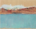 Hodler, Ferdinand - Genfersee mit Mont-Blanc am Nachmittag