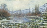 Monet, Claude - Das Tauwetter in Vétheuil