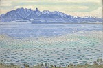 Hodler, Ferdinand - Thunersee mit Stockhornkette