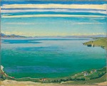 Hodler, Ferdinand - Der Genfersee von Chexbres aus