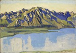 Hodler, Ferdinand - Der Grammont in der Morgensonne