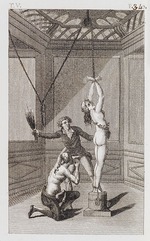 Bornet, Claude - Illustration für La nouvelle Justine von Marquis de Sade
