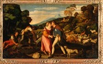 Palma il Vecchio, Jacopo, der Ältere - Jakob und Rahel