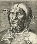 Galle, Philipp (Philips) - Kopf eines Narren
