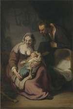 Rembrandt van Rhijn - Die Heilige Familie