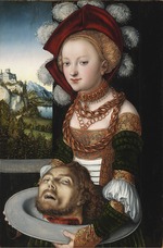 Cranach, Lucas, der Ältere - Salome mit dem Haupt Johannes des Täufers