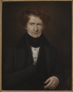 Mazer, Carl Petter - Porträt von Komponist Adolf Fredrik Lindblad (1801-1878)
