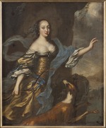 Ehrenstrahl, David Klöcker - Porträt von Prinzessin Anna Dorothea von Holstein-Gottorp (1640-1713)