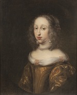 Ovens, Jürgen - Porträt von Prinzessin Anna Dorothea von Holstein-Gottorp (1640-1713)