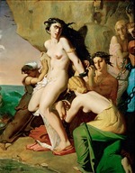 Chassériau, Théodore - Andromeda an den Felsen gekettet