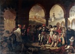 Gros, Antoine Jean, Baron - Bonaparte besucht die Pestkranken im Lazarett von Jaffa