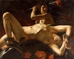 Abel de Pujol, Alexandre-Denis - Ixion, in den Tartaros hinabgeworfen