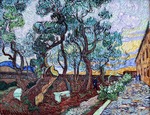 Gogh, Vincent, van - Der Garten des Hospitals von Saint-Rémy