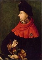 Eyck, Jan van, (Schule) - Porträt von Johann Ohnefurcht, Herzog von Burgund (1371-1419)