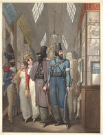 Opiz, Georg Emanuel - Russische Kosaken in Paris 1814