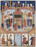 Aqa Mirak, (Kreis von) - Szene an der Kaaba in Mekka