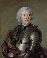 Tocqué, Louis - Porträt von Carl Gustaf Tessin (1695-1770)