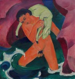 Marc, Franz - Knabe mit Lamm (Der gute Hirte)
