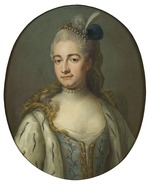 Björk, Jakob - Porträt von Hedvig Katharina De la Gardie (1695–1745), geb. Lillie