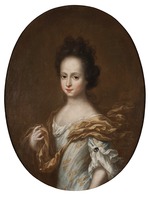 Ehrenstrahl, David Klöcker - Porträt von Herzogin Hedwig Sophia von Schleswig-Holstein-Gottorf (1681-1708), Königin von Schweden